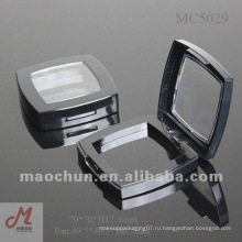 MC5029 Квадратный пустой косметический компактный корпус с прессованным порошком с прозрачным окном